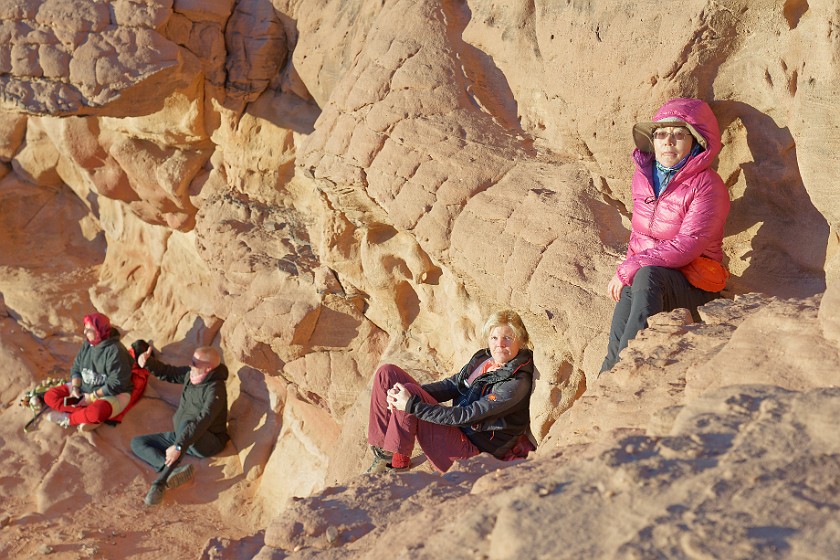 Wadi Rum. Sunset in the desert. Wadi Rum. .