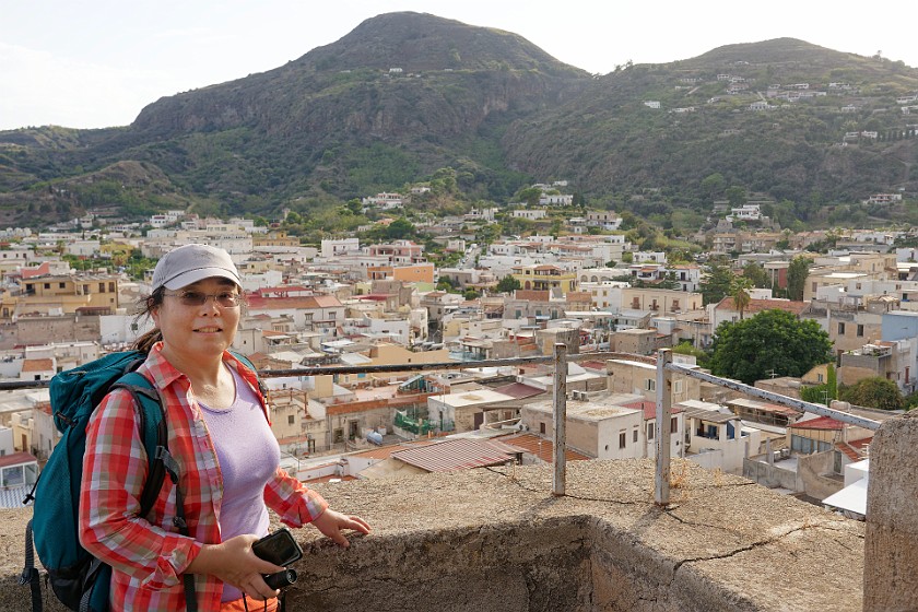 Lipari. Portrait in front of Lipari. Lipari. .