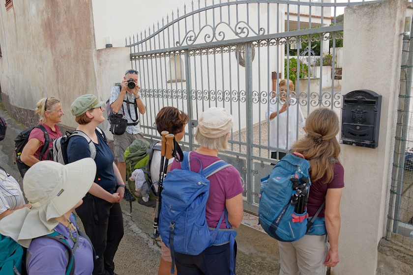 Hiking on Lipari. House in Quattropani. Lipari. .