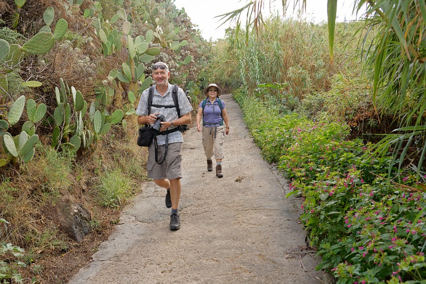 Hiking on Lipari. Hiking. Lipari. .