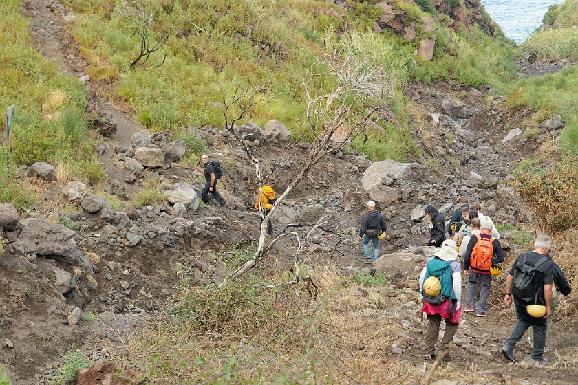 Hiking to the Stromboli Observation Platform. Hiking. Stromboli. .