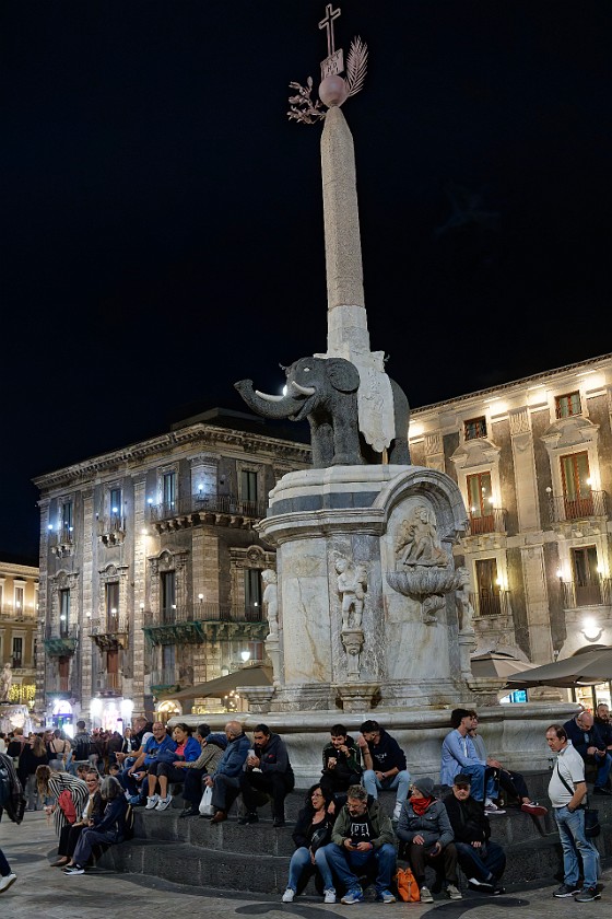 Catania. Fontana dell'Elefante. Catania. .
