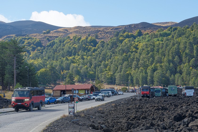 Hiking in the Etna North Area. Etna Nord. Linguaglossa. .