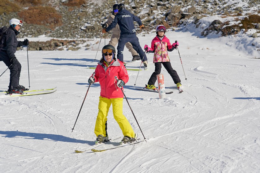 Wolli-Park. Ski training. near Zermatt. .