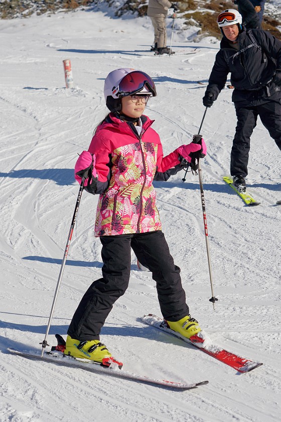 Wolli-Park. Ski training. near Zermatt. .