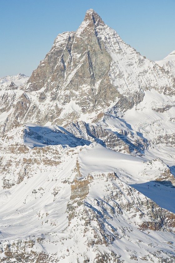 Klein Matterhorn. Matterhorn. near Zermatt. .