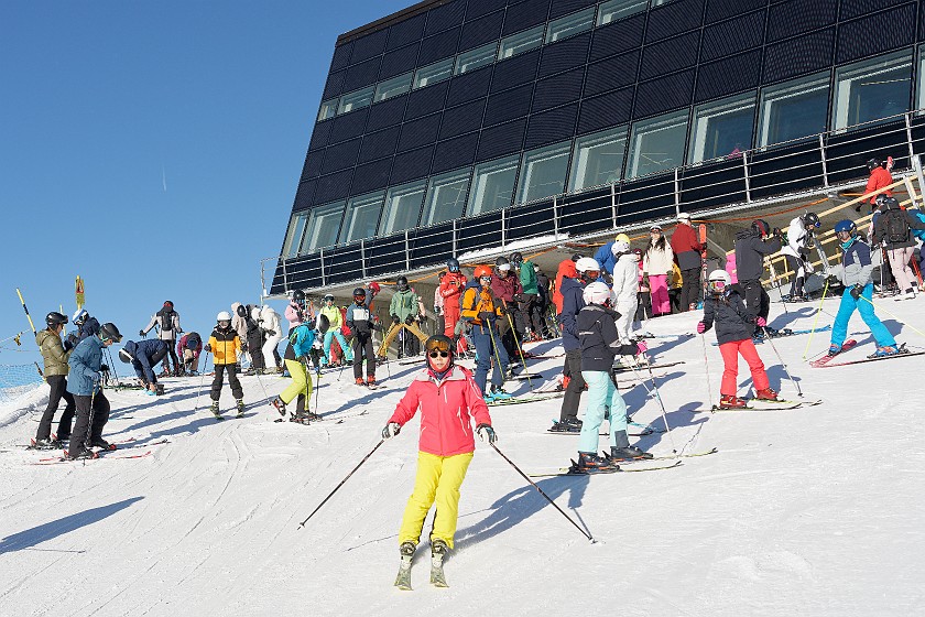 Klein Matterhorn. Klein Matterhorn station and restaurant. near Zermatt. .