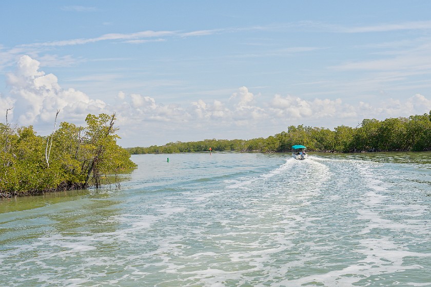 Ten Thousand Islands Tour. Entrance to the Faka Union Canal . near Naples. .