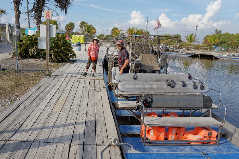Airboat Tour & Zoo. Airboat and guide. near Everglades City. .