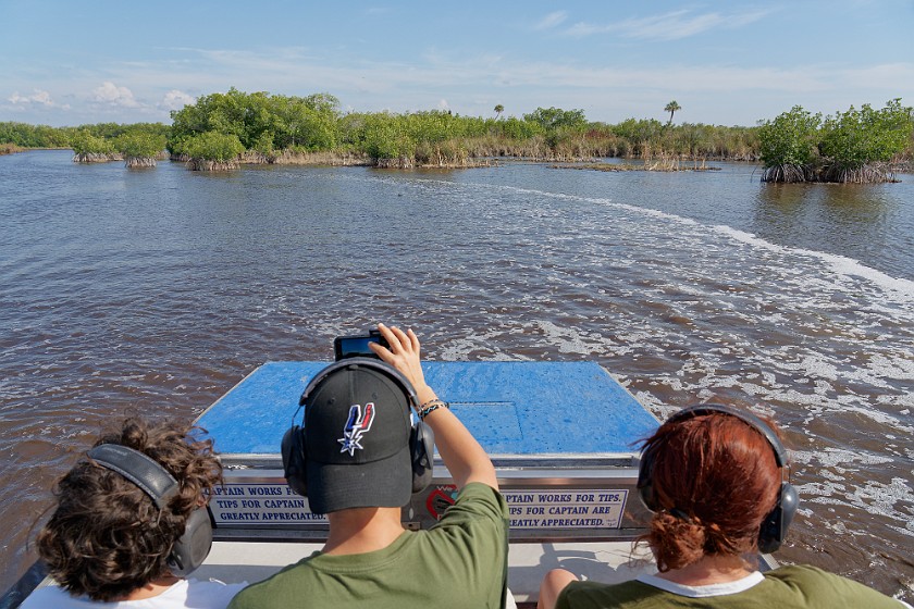 Airboat Tour & Zoo. Airboat ride through mangroves. near Everglades City. .