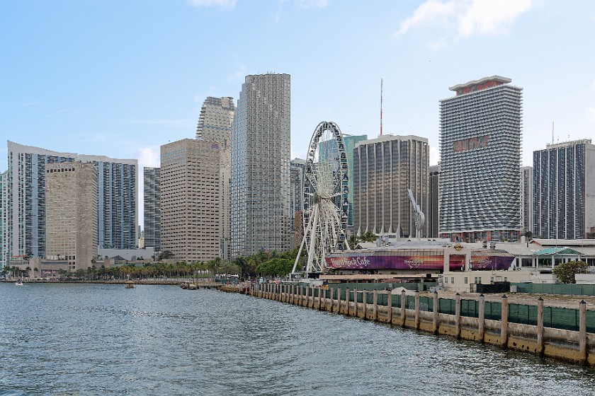 Miami Millionaire’s Row Sightseeing Cruise. Bayside marina, Hard Rock Cafe and Miami Observation Wheel. Miami. .