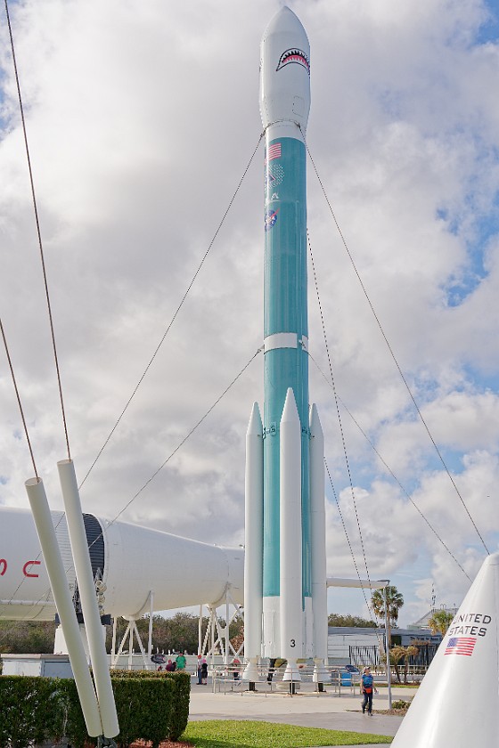 Kennedy Space Center. Delta II rocket. Merritt Island. .