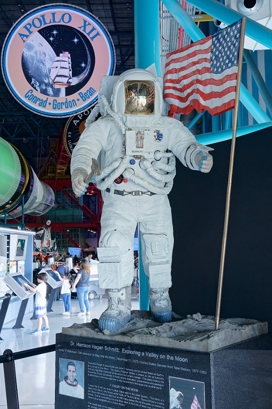 Kennedy Space Center. Space suit. Merritt Island. .